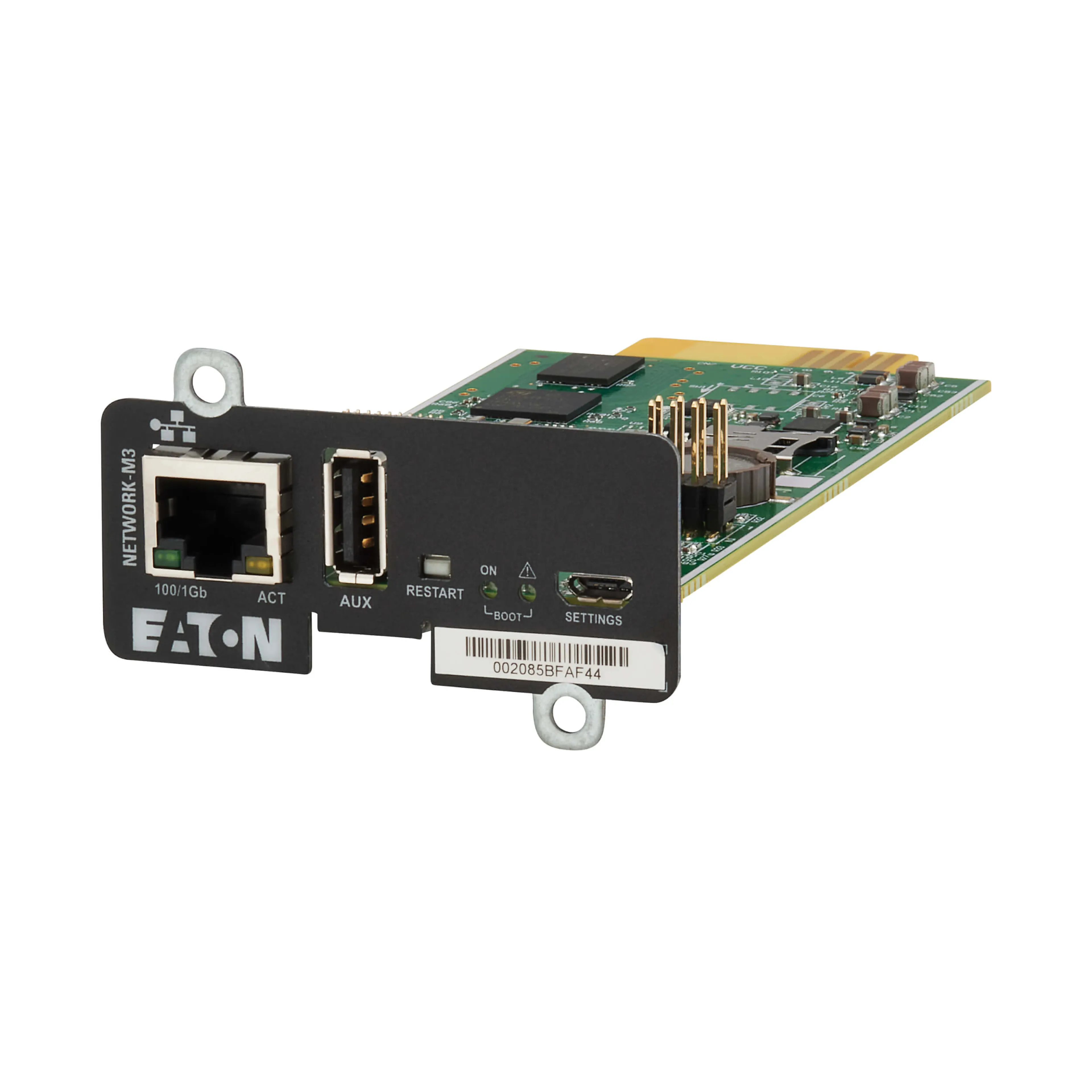 Eaton NETWORK-M3 - 1 Gbps - Mini-Slot - RJ45 - Micro-USB B