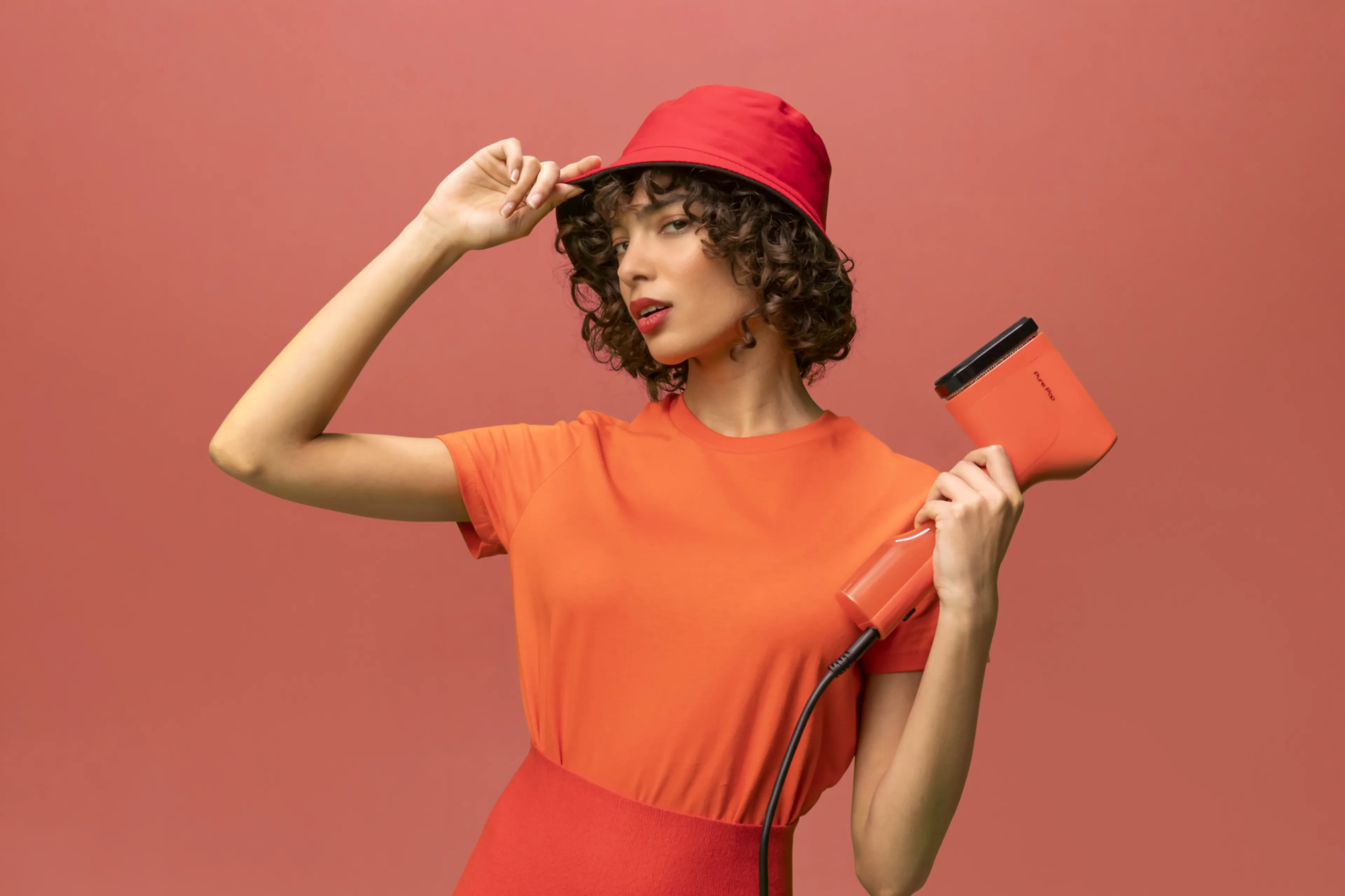 Tefal Pure Pop kledingstomer - Coral