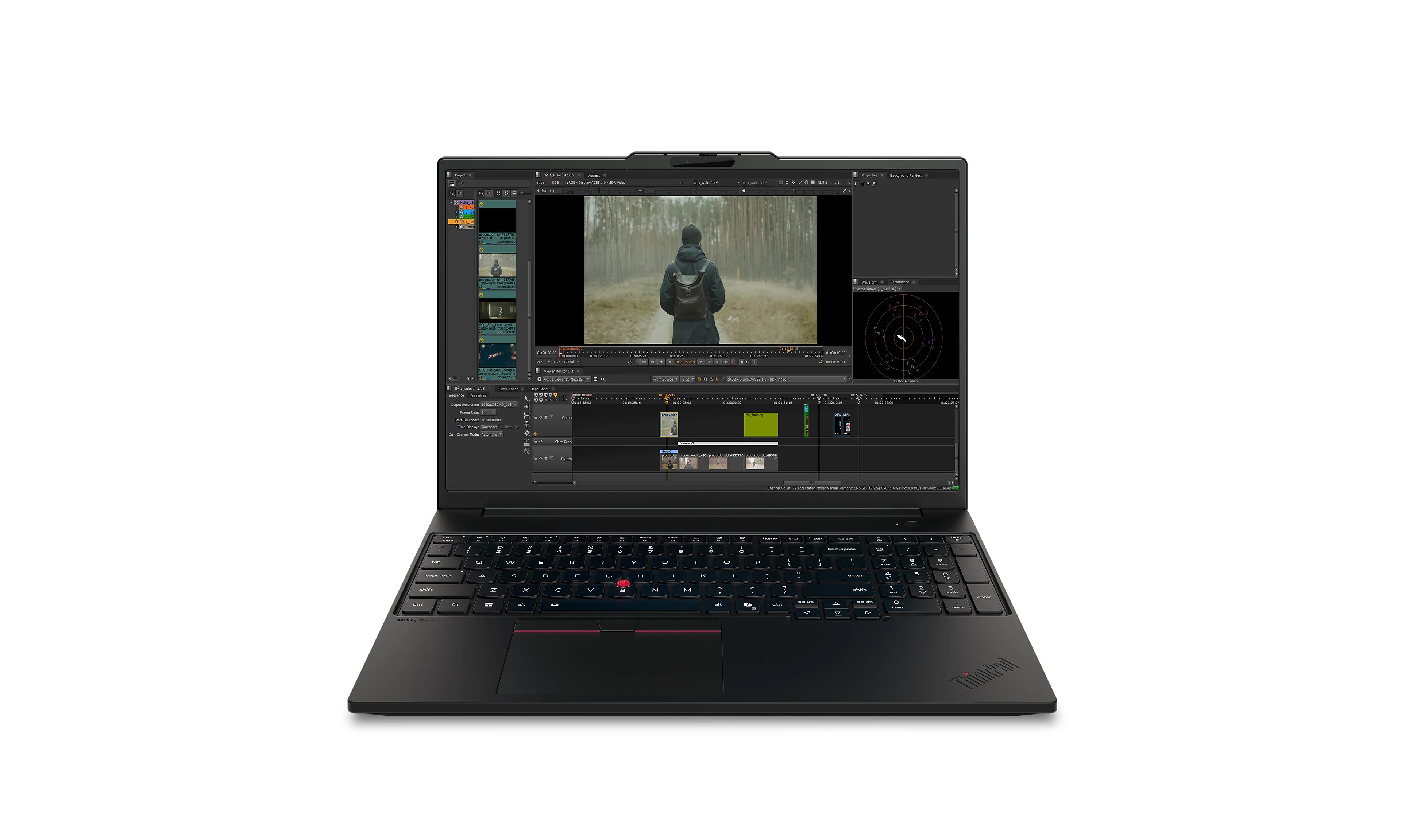 Lenovo ThinkPad P16s Gen 5 - 16" - Intel Core Ultra 7 356H - 32GB - 512GB SSD