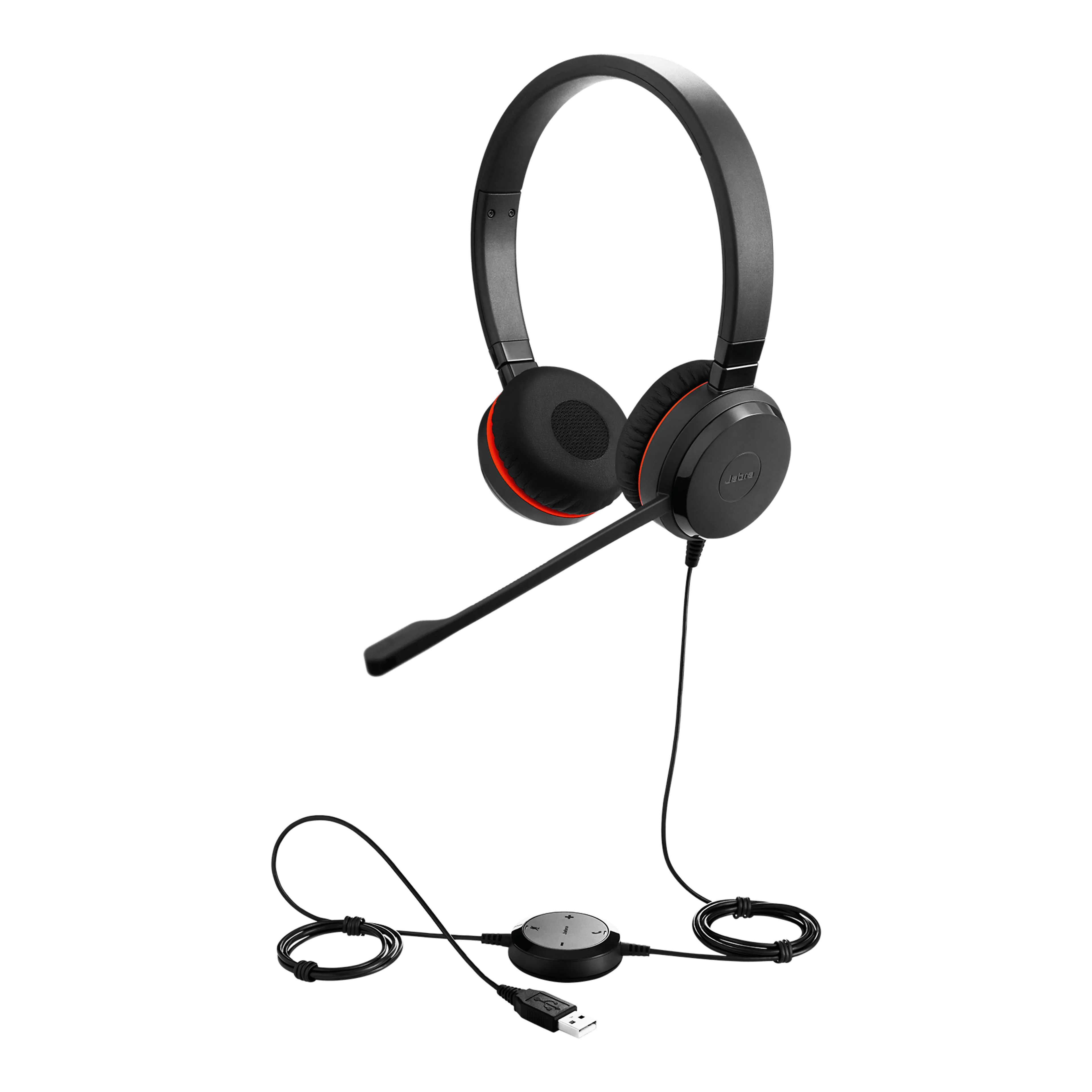 Jabra Evolve 30 II MS stereo headset - bedraad - zwart