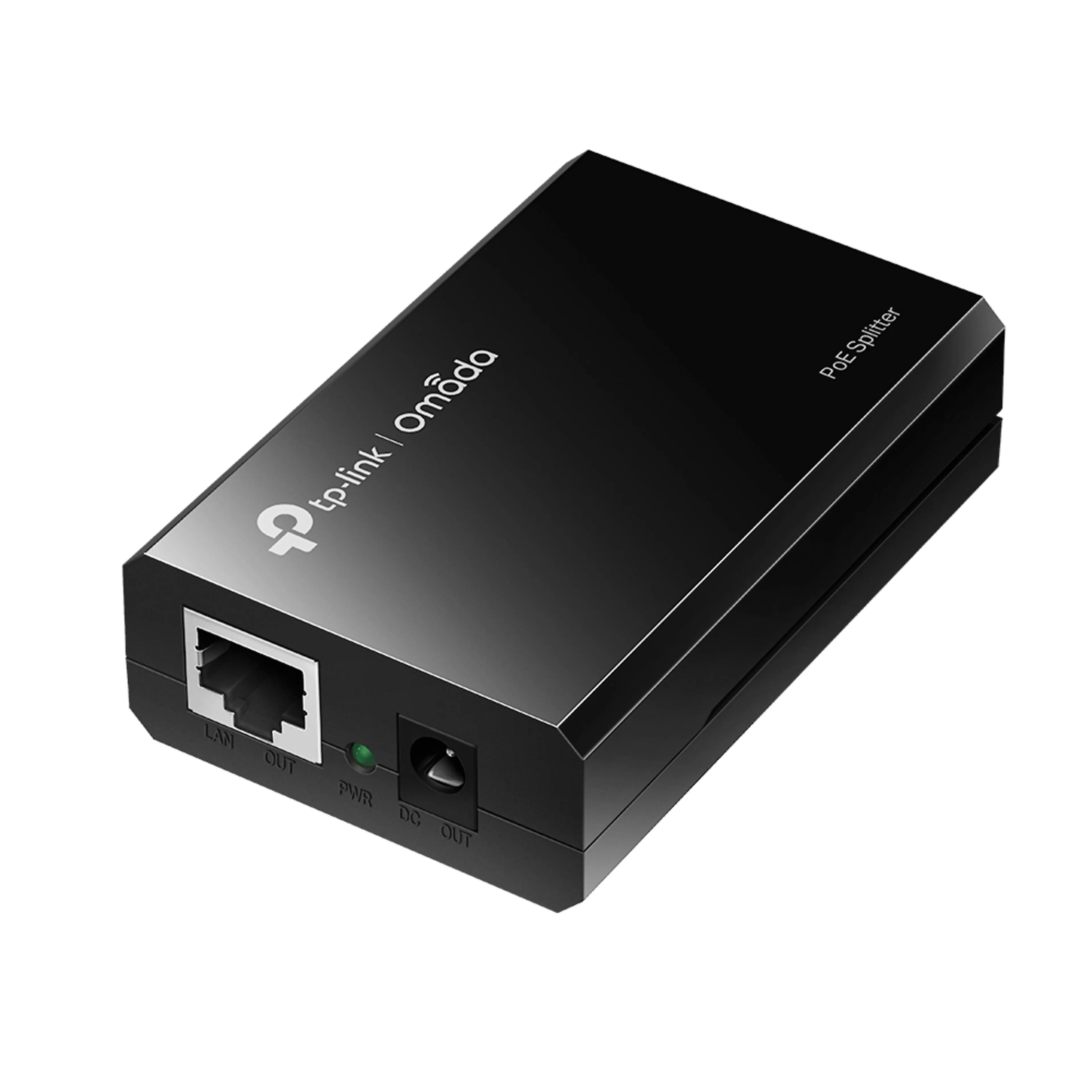TP-Link Omada POE10R - IEEE 802.3af compliant - PoE splitter - 5V/9V/12V power output - plastic case pocket size