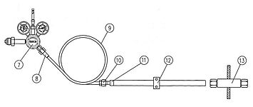 FLASHBACK ARRESTOR 85-10 OX FOR GAS CENTRAL REG. thumbnail