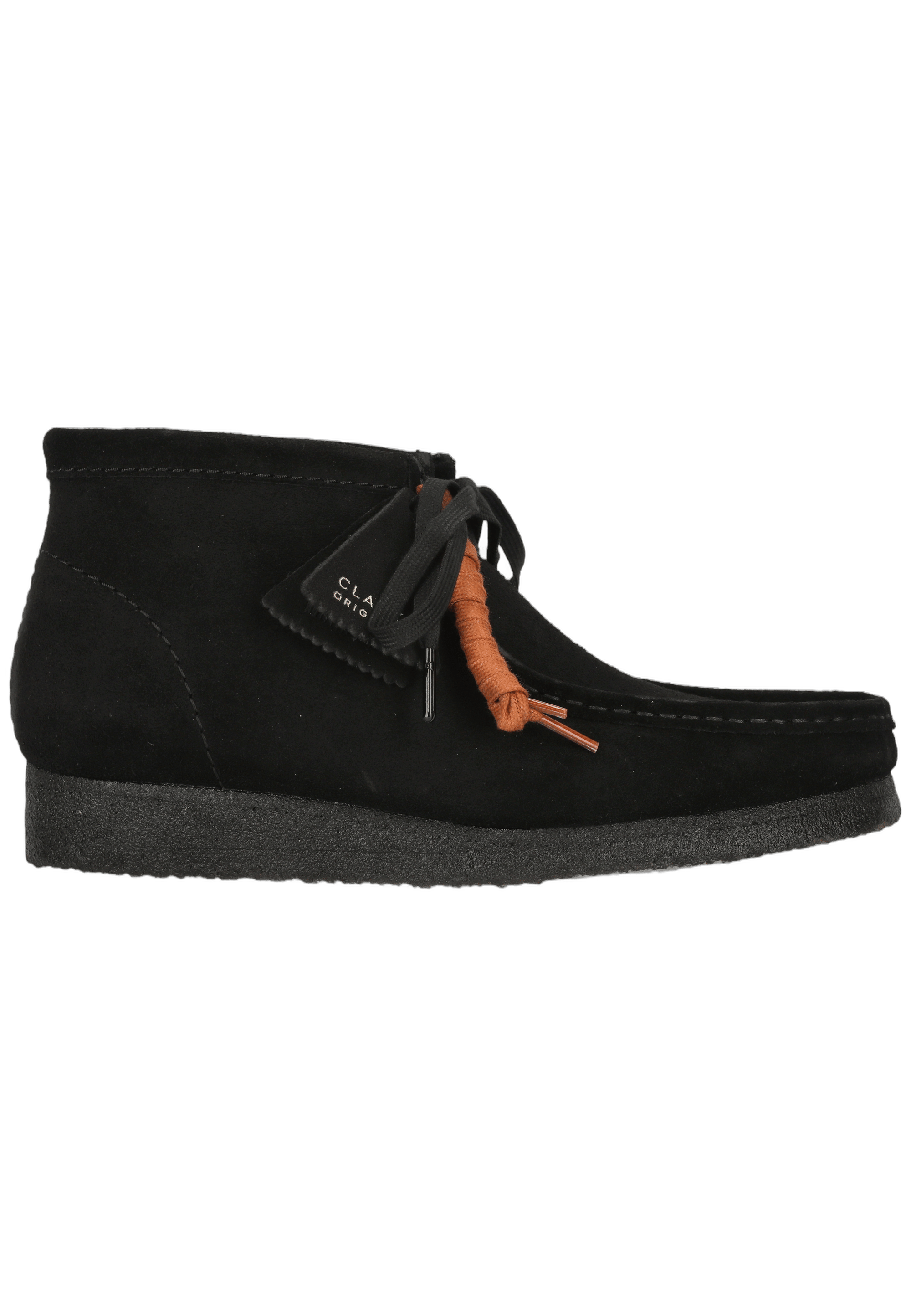 clarks originals | Wallabee Boot Black Sde | Stadium